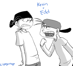 spogunasya:  Just so you know, I don’t only ship Kevin and Edd all the time..so here goes Kevin x Edd (my main ship,so I started shipping this ship because of C2ndy2c1d fan comic. I remember there’s a yaoi fan group at Facebook that posted her comic.