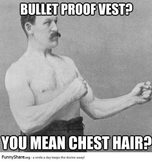 Overly Manly Man’s flak vest