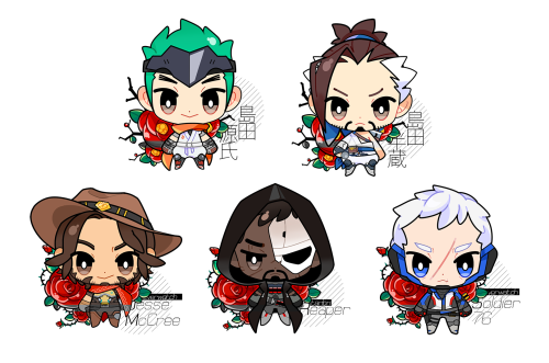 I will make overwatch acrylic keyring ㅇㅂㅇ)*