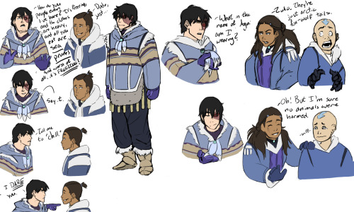 hragon:So I noticed that there were a few people that liked seeing Zuko in Water Tribe clothes in my