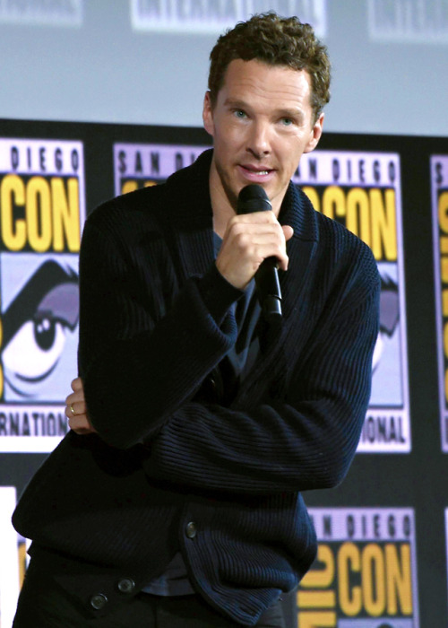 thelostsmiles:BENEDICT CUMBERBATCH at SDCC 2019Doctor Stephen Strange