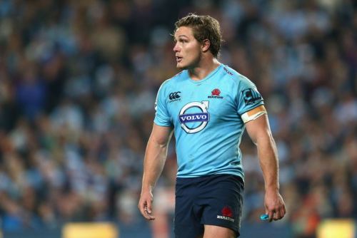 roscoe66:  Bernard Foley, Taqele Naiyaravoro, Nick Phipps and Michael Hooper of the Waratahs
