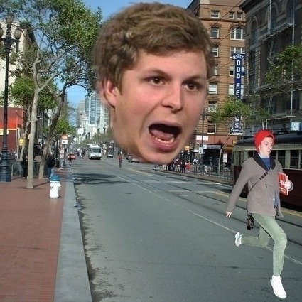 Going to school on a normal day.