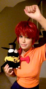 technoranma:  Orange is the new Ranma (me as Ranma Saotome)