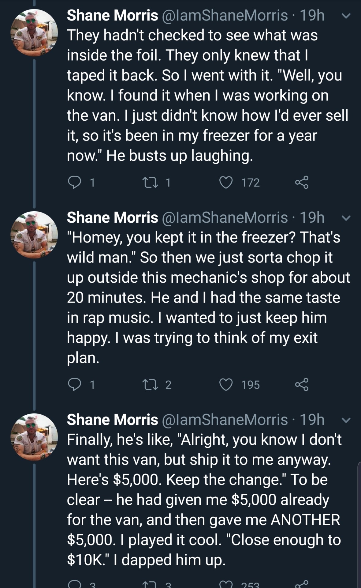 johnbrowndidnothingwrong:  lala-the-rebel:  catchymemes:    Holy fuck-  https://medium.com/@IamShaneMorris/i-lied-i-made-the-whole-thing-up-now-im-in-huge-trouble-e59da5831105