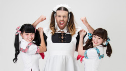 davef85:  My new favorite person is LadyBeard. He is Australian, lives in Japan, is a pro wrestler, a heavy metal vocalist, an idol of sorts, and is in a band called LadyBaby. 