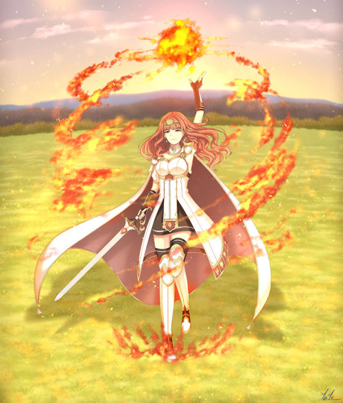 Celica - Fire Emblem Echoes: Shadows of Valentia 