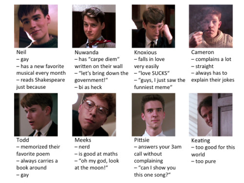 consultingpiemaker:tag urself - Dead Poets Society edition