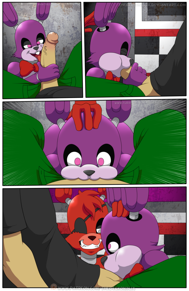 anotheroriginalpornblog:  Part 3/3 of the FNAF comic. Check out my blog for Parts