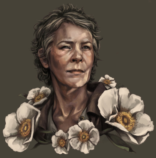 plume-artwork:Favorite The Walking Dead characters 2/?: Carol Peletier.Oh Carol, you amazing, brave,