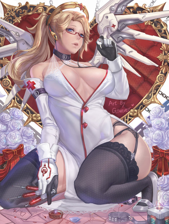 healslutandhentailover:  Mercy   Creds to the Artist