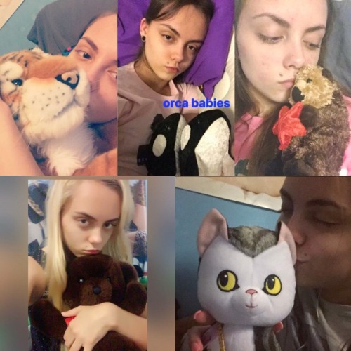 ratgirlanna: queen of stuffed animal selfies legendary if u ask me