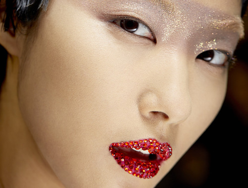 Makeup at Dior Haute Couture Spring-Summer 2013 show