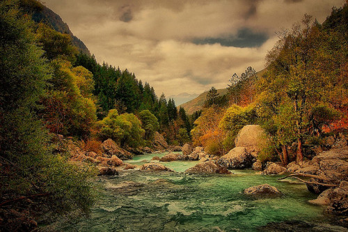 Turquise river by scarbody on Flickr.