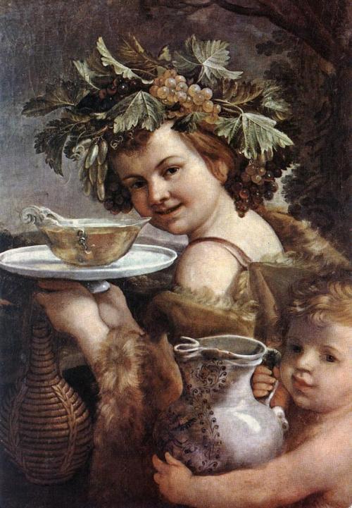 guido-reni:The Boy Bacchus, 1620, Guido ReniMedium: oil,canvas