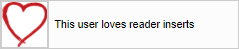 This User Loves Reader Inserts