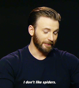 beardedchrisevans:I really don’t like them, cause you just don’t know where they are.  