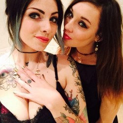 eliteonlinemag:  @scribbles_suicide &amp; @jazzmegan this jan! Who’s ready for it? :D &lt;3