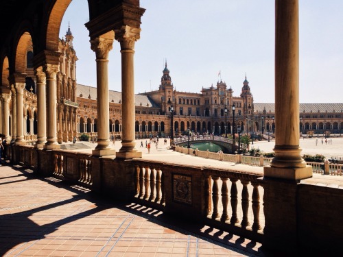 citylandscapes: like–home: Plaza de España, Sevilla, Spain.Matheus Carvalho