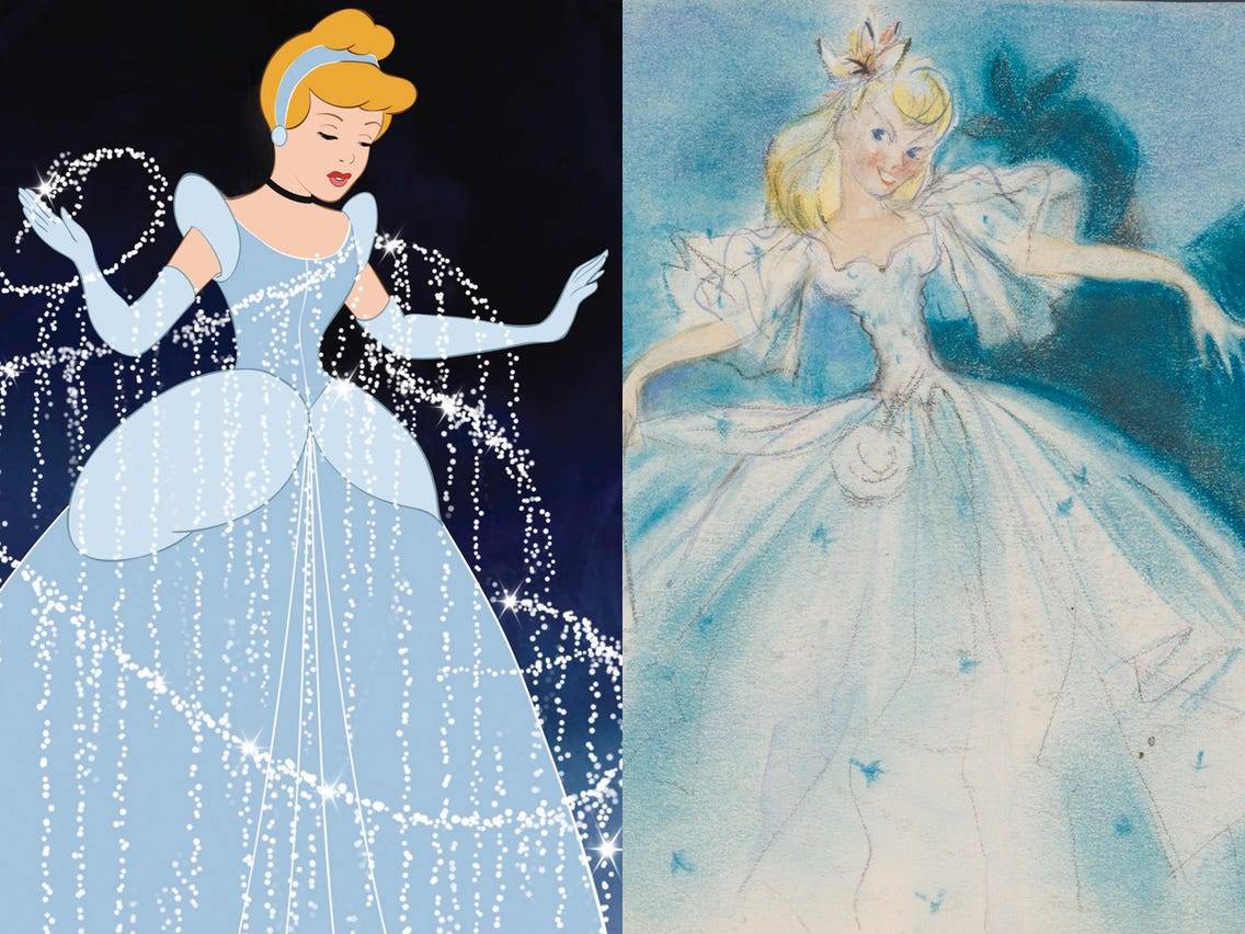 Concept art for the star character in Disney's “Wish” vs. how it appears in  the film: : r/TopCharacterDesigns