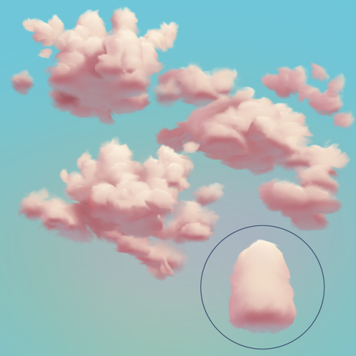 makkon - mixer brush cloud painting mini tutorialnot a...