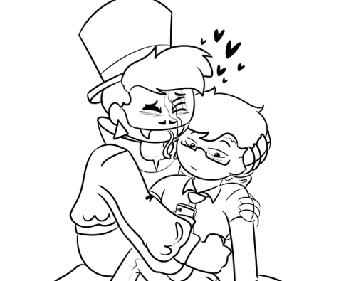 woorenergy:Demus is just one clingy motherfucker and loves his nerdy boyfriend a lotWe love a clingy