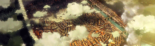 shiroikyo:  Shingeki no Kyojin - scenery    Episode 1 | click here for more    