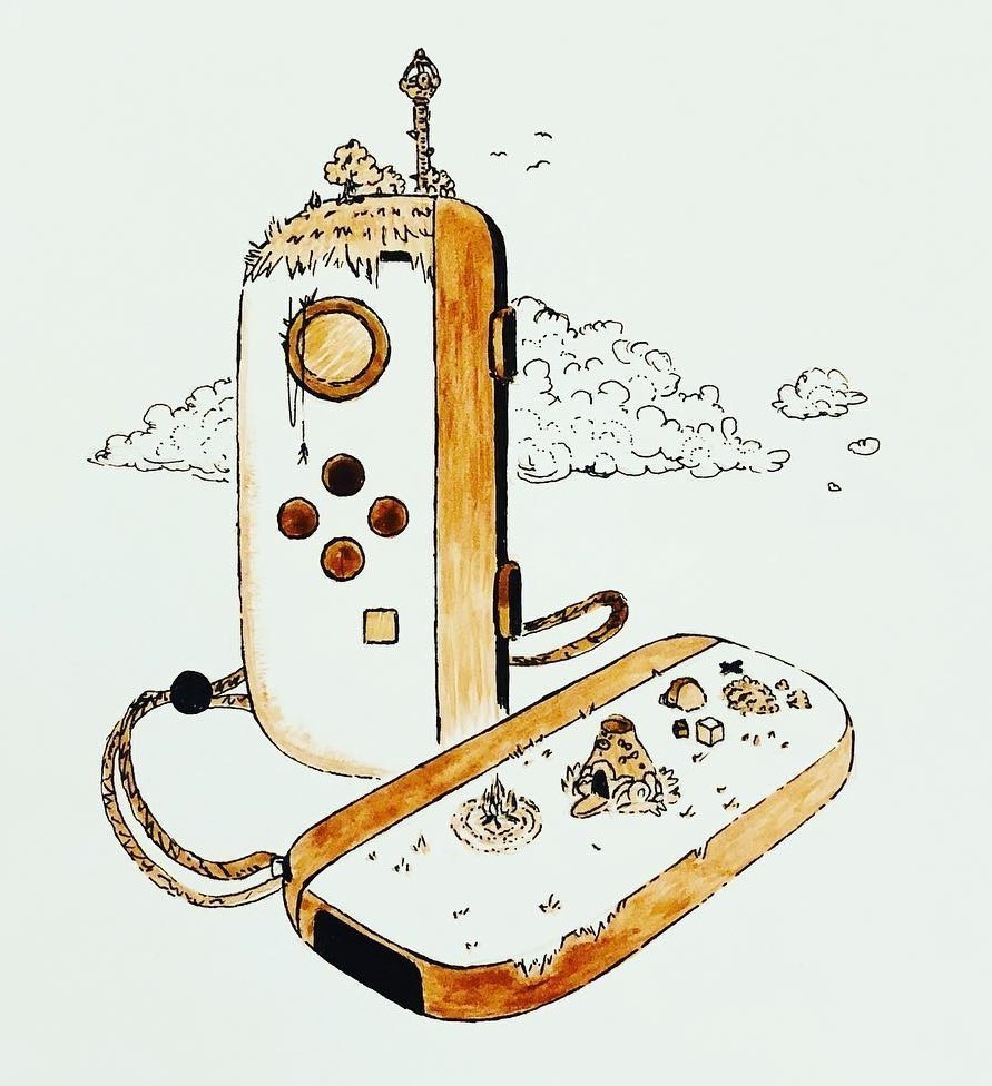 retrogamingblog:Legend of Zelda Drawings by Willowstration