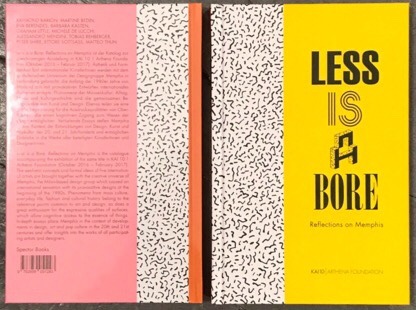 Essays on Memphis design at MoMA bookstore