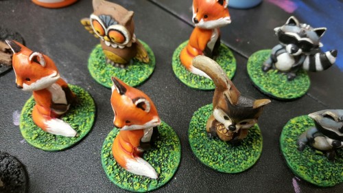 joshpomeroy:#woodland #creatures #painting #miniatures