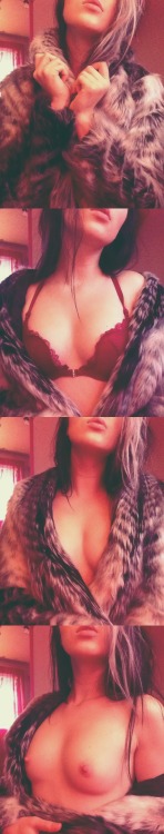 XXX delicatelygirlyxoxo:  [f]ur coat on a cold photo