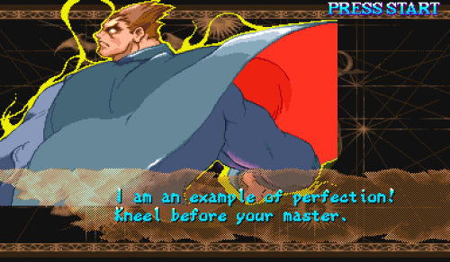 vgjunk:  Vampire Savior, arcade.