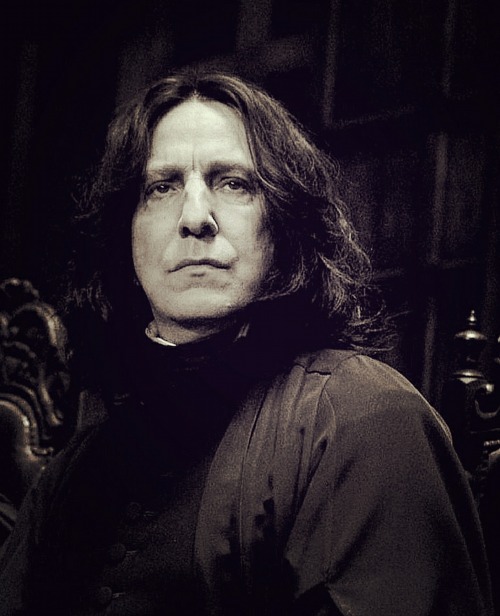 ardentlyadmiringalan:Alan Rickman as Severus Snape in Harry Potter and the Deathly Hallows - Part I 