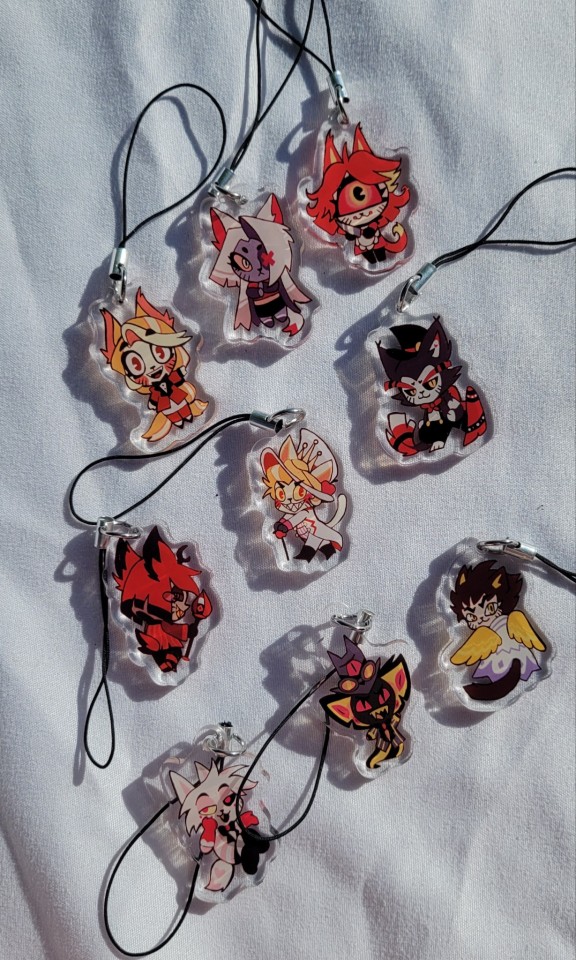 Hazbin Cats Charms Givewy!!!