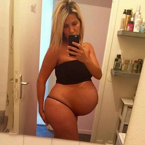 pregotopia:an amassing pregnant belly formWide set hips full breasts