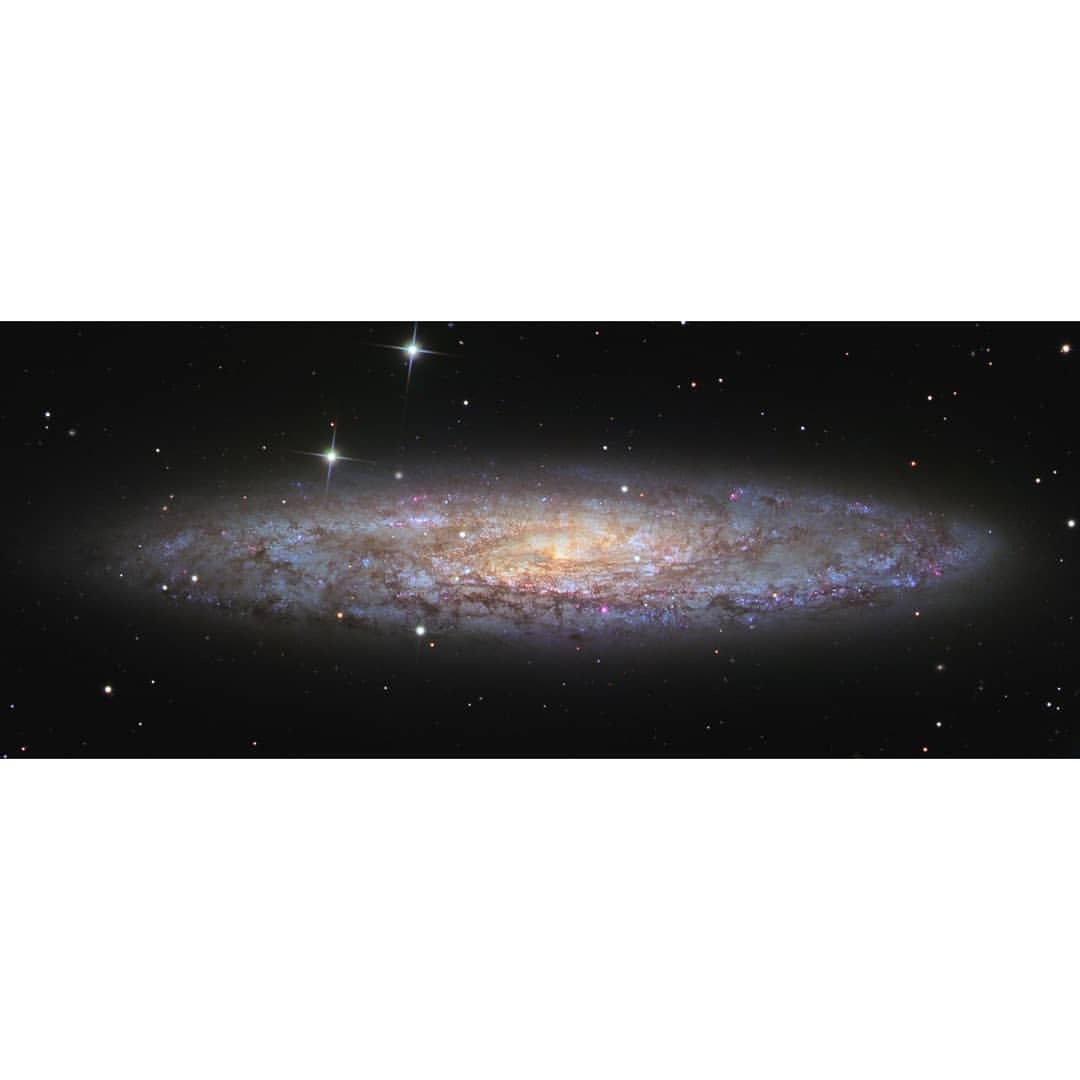 NGC 253: Dusty Island Universe #nasa #apod #ngc253 #spiralgalaxy #islanduniverse