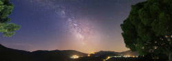 spaceexp:  Milky Way pano Source: J.L.Silva