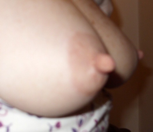 slutwife-cuckhusband:  Wednesday Pictures  As requested my titties.  These are very
