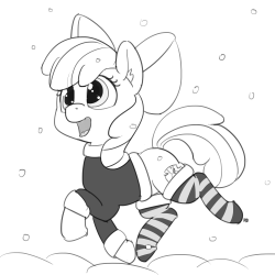 pabbley: Late December Art Dump “Christmas somehow makes you draw less” Edition All the going on of Christmas really sapped my will to draw pones, gonna get a loooooong nap and kick start that again. “Pones in the Snow!” Ab is rocking those socks