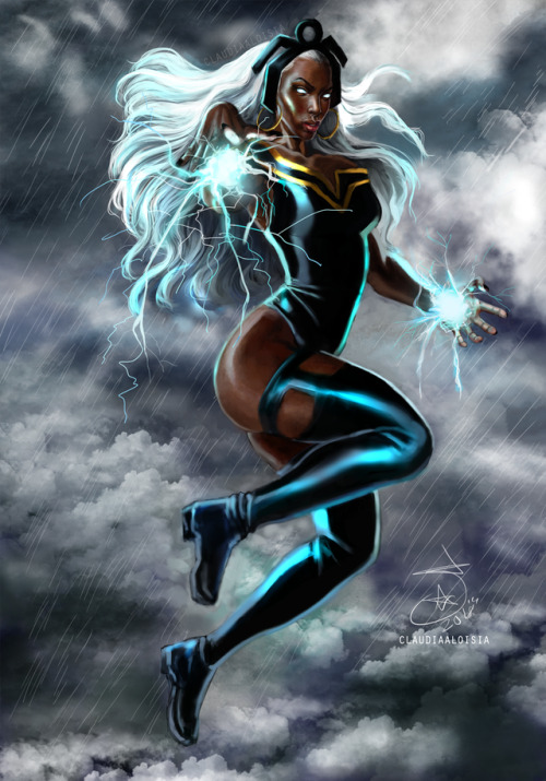 ⚡️  Goddess of Storms ⚡️ ____Commission | FAQ |  © claudiaaloisia 2018