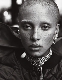 serum114:  Adwoa Aboah in Street CoutureMikael Jansson for Interview September 2016 