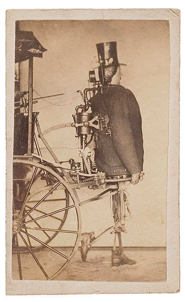 A steam powered robot.1868.
