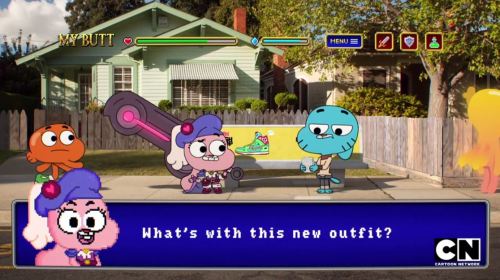 enrique262:  “But Enrique, how come you love The Amazing World of Gumball so much?”For stuff like this, an episode solely devoted to parodying classic Final Fantasy games and JRPG’s in general.From the recently leaked “The Console”.