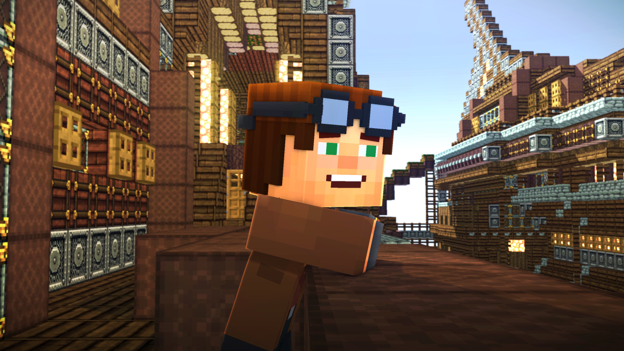 Minecraft Story Mode Stuff — the face of a man whose only answer