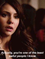 jinxed-wood:  Katherine’s girlcrush on Caroline! 