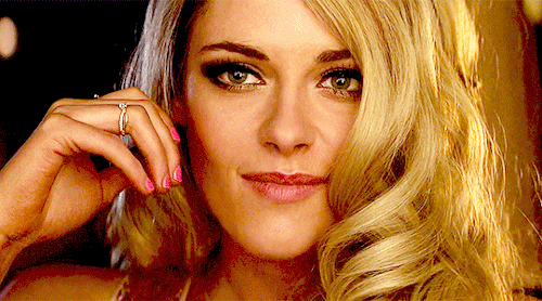 Who are you? Who, me? I’m just the decoy, stud. Kristen Stewart as Sabina Wilson in Charlie’s Angels