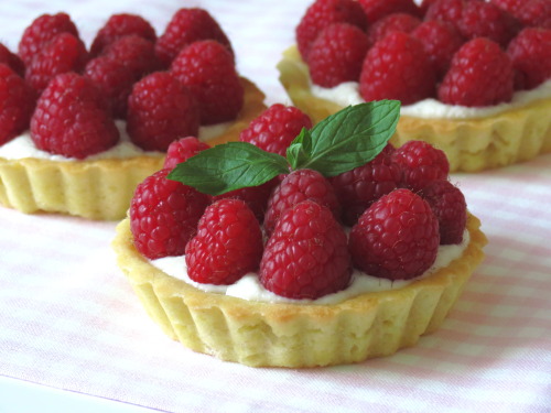 Recipe: Vegan Raspberry Cashew Cream Tarts >>