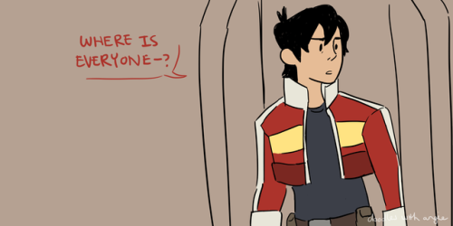 doodleswithangie: allura and coran reassure them that this was the typical start to most altean surprise parties. happy birthday, keith! Check out my other doodles here! 