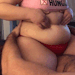 datfatassdoe:Daddy says he can feel how much heavier I’m getting when I sit on