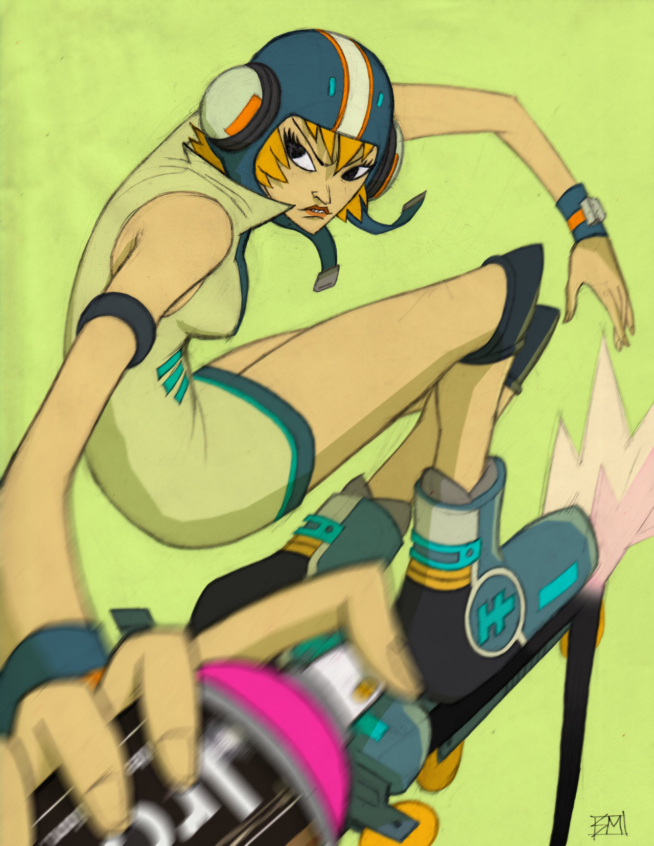 baccibloo:  Beat, Gum, YoYo, Cube/Poisom Jam and Soda by ~SMercado 